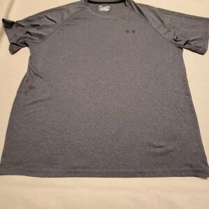 Under Armour Men's Gray Athletic Short Sleeve Tee XL